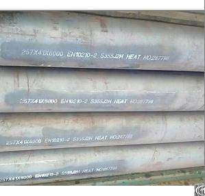 S355j2h Seamless Pipes, Od 257 , Wt 41 , Length 6000 Mm