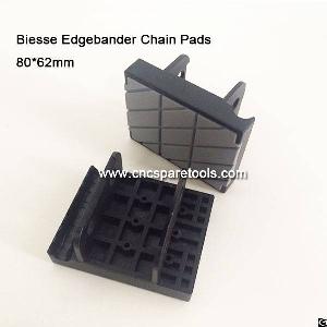 80x62mm Conveyor Chain Track Pads For Biesse Edgebanding Edge Bander Edgebander Machine