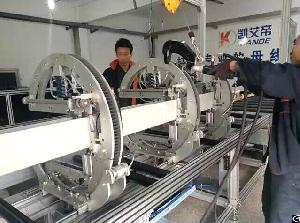 compact busduct assembly line busbar fabrication machine busway clamp clinching