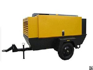 Portable Screw Electric Air Compressor, Mobile Electric Air Compressor Supplied By China Manufacture