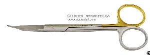 Goldman-fox Scissors Curved 13cm Super Cut Oral Surgery Instruments
