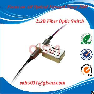 2x2b Fiber Optical Switch Optical Bypass Switch