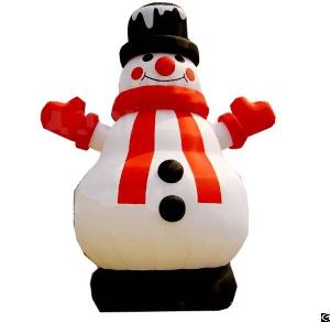outdoor snowman inflatable