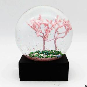 Personalized Glass Water Globe Glass Ball For Tourist Souvenir