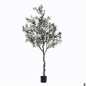 plastic olive tree