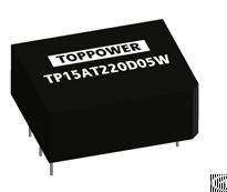 15w 2 5kv isolation ac dc converters tp15at220d05p05w