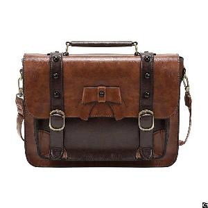 Vintage Crossbody Messenger Bag Satchel Purse Handbag Briefcase For Women