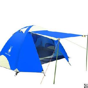 Two Man Double Layer Aluminum Pole Waterproof Tent H03