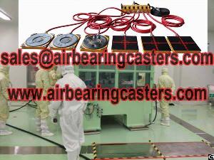 Air Bearing Casters Method Of Application