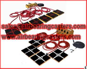 Air Casters Can Be Used To Carry Heavy Machine