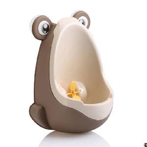 frog shape plastic baby potty boy urinal