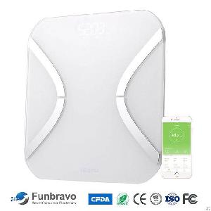 Funbravo Smart Body Fat Scale Bmi Analyzer For Apple Health Fitbit Google Fit