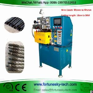Fully Automatic Wire Clutch Rope Cutting Sealing Machine