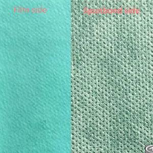 breathable pp microporous film laminated pe nonwoven fabric
