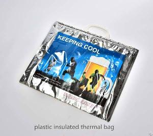 plastic isothermal cooler bag