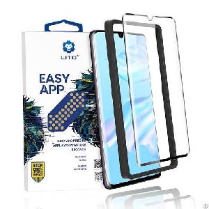 Huawei P30 Pro Full Covered Tempered Glass Screen Protector With Applicator