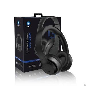 Wireless Bluetooth Headphones Over Ear With Microphone And Volume Control