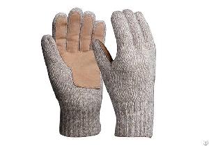 Dual Layer Wool Safety Work Gloves / Iwg-05