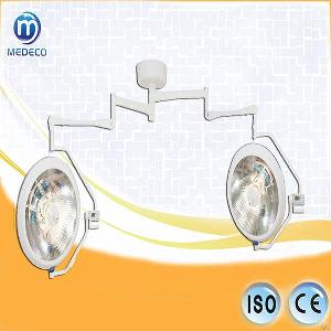 Hospital Ceiling Double-head Shadowless Halogen Medical Operating Light / Lamp Xyx-f700 / 700 Ac2000