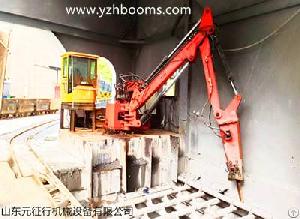 Fixed Type Hydraulic Rockbreakers Booms System