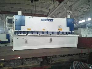 Cnc Guillotine Shear Machine 83200mm Steel Plate Cutting Machine