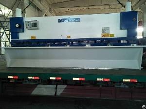 Decoration Industry Hydraulic Guillotine Shearing Machine 64m Metal Steel Cutting
