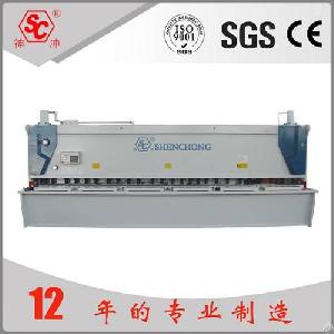 Greece Cnc Hydraulic Plate Shearing Machine 86000mm Sheet Metal Cutter