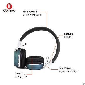 bt 6 folding wire wireless bluetooth headphone