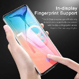 Samsung S10 Plus Tempered Glass Case Friendly Screen Protector With Uv Glue