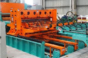 Metal Processing Straightening Machine, Flying Shear Cut To Length Line
