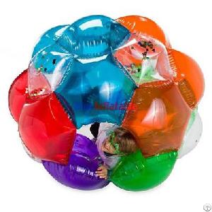 Big Outdoor Play Inflatable Bubble Soccer Multi Color Bubble Ball