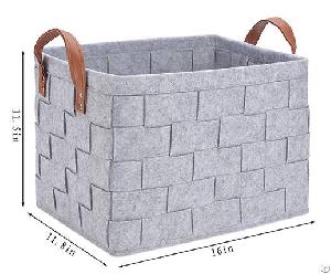 China Factory Products Home Felt Basket