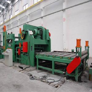 Heavy Gage Steel Cut To Length Line