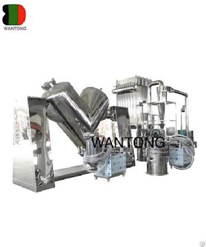 V Shaped Mixer Mixing Production Line