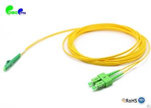 optical fiber patch cable sc apc lc os2 9 125um g652d duplex 2 0mm lszh