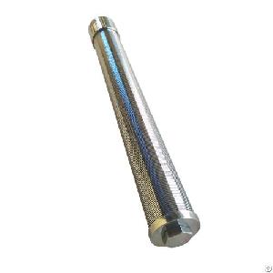 stainless steel johnson wedge wire filtering screen tube drilling