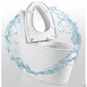 Hot Selling Water Saving One-piece Toilet Silent Flush With Glazed Trap