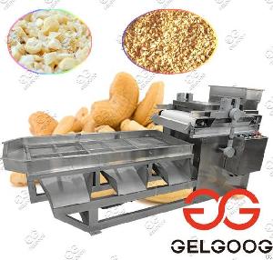 200kg / H Cashew Peanut Cutting Machine