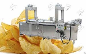 Automatic Potato Chips Frying Machine