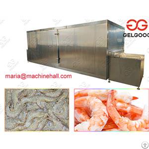 Iqf Shrimp Freezing Machine Ifq Food Process Machine