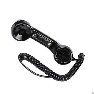 explosionproof g pc abs plastic usb retro cord coil carbon loaded telephone handset