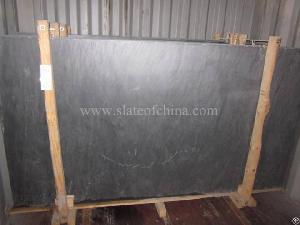 Super Natural Honed Black Slate Slabs For Flooring And Wall From Slateofchina