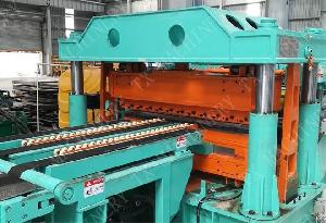 China Supply High Quality Cnc Trapezoidal Shear Cut To Length Line For Sale