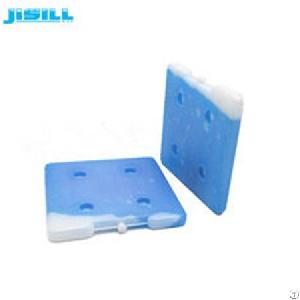 High Quality Square Shape 26 26 2.5 Cm Hdpe Hard Plastic Reusable Ice Brick Gel Ice Packs In Cooler