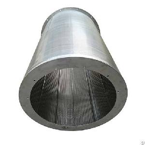 Drum Filter Strainer Stainless Steel Wedge Wire Screen Rotary For Pond Filter System