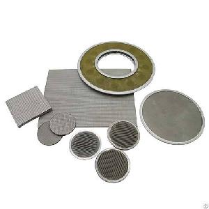 Stainless Steel Metal Frame Pleated Filter Disc