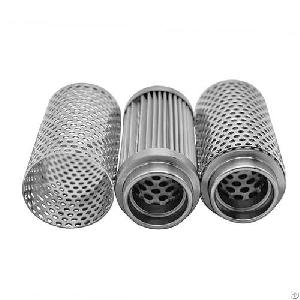 Stainless Steel Water Pleated Filter Mesh Hydraulic Filter Elements