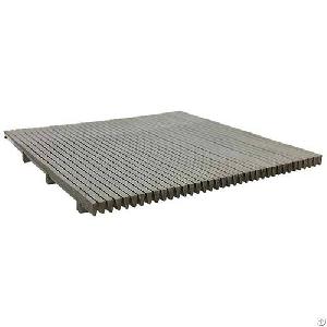 Stainless Steel Wedge Wire Screen Mesh Water Filter Plate Supplier For Wastewater Treatment