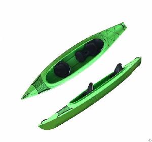 Recreational Family 2 Person Kayak Two Adults And One Kid Use