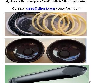 Hm385 Hm385q Hm460 Hm495 Jcb Hydraulic Breaker Chisel Seal Kits Diaphragm Hm495q Hm550 Hm560 Hm570